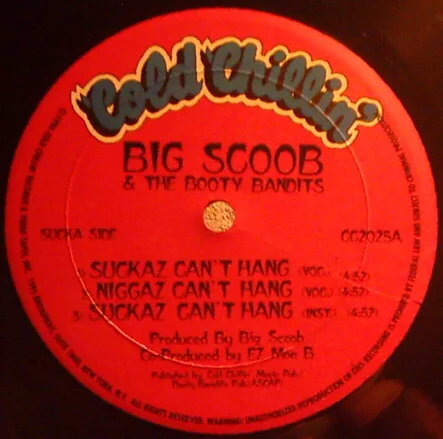 Album cover for Suckaz Can't Hang by Big Scoob and Booty Bandits, The