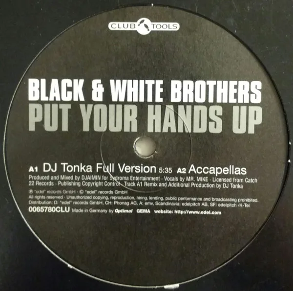 Album cover for Put Your Hands Up by Black & White Brothers