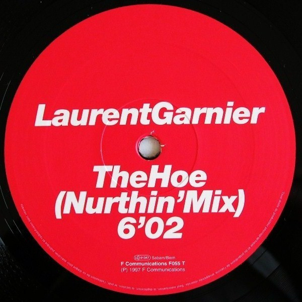 Laurent Garnier - Crispy Bacon (Part 1), Electronic, Techno, 1997 - F Communications, UK & Europe, Vinyl 1x 12", 33 ⅓ RPM, 45