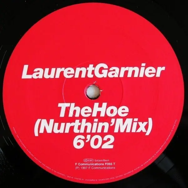 Laurent Garnier - Crispy Bacon (Part 1), Electronic, Techno, 1997 - F Communications, UK & Europe, Vinyl 1x 12", 33 ⅓ RPM, 45