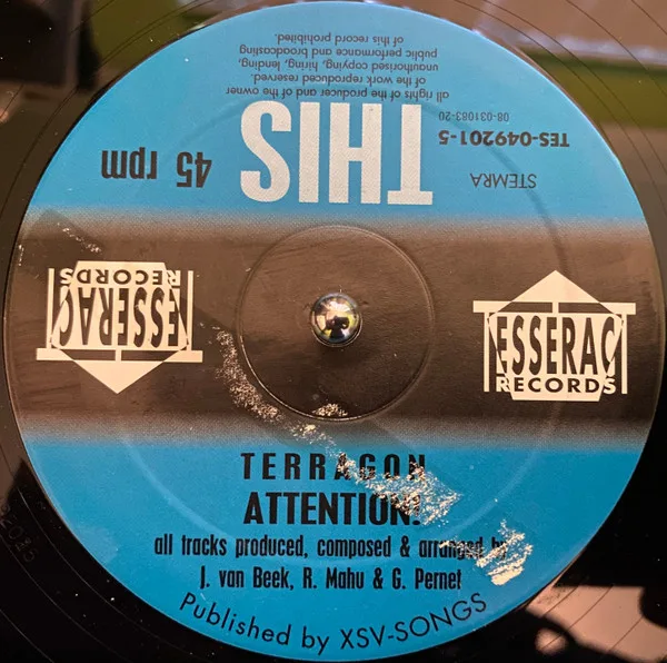 Album cover for Attention! by Terragon