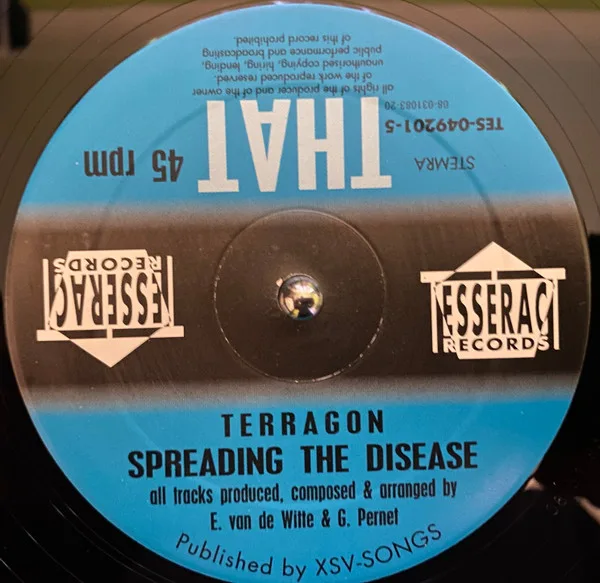 Album cover for Attention! by Terragon