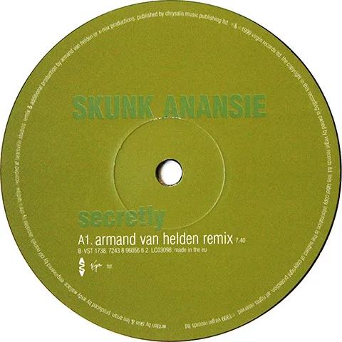 Album cover for Secretly (Armand Van Helden Remix) by Skunk Anansie
