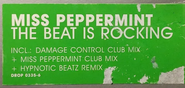 Album cover for The Beat Is Rocking by Miss Peppermint