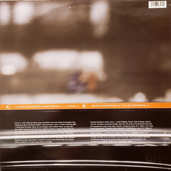 Miss Jones (2) - 2 Way Street <Remixes>, Funk / Soul, Contemporary R&B, 1998 - Motown, Europe, Vinyl 1x 12", 33 ⅓ RPM, Single