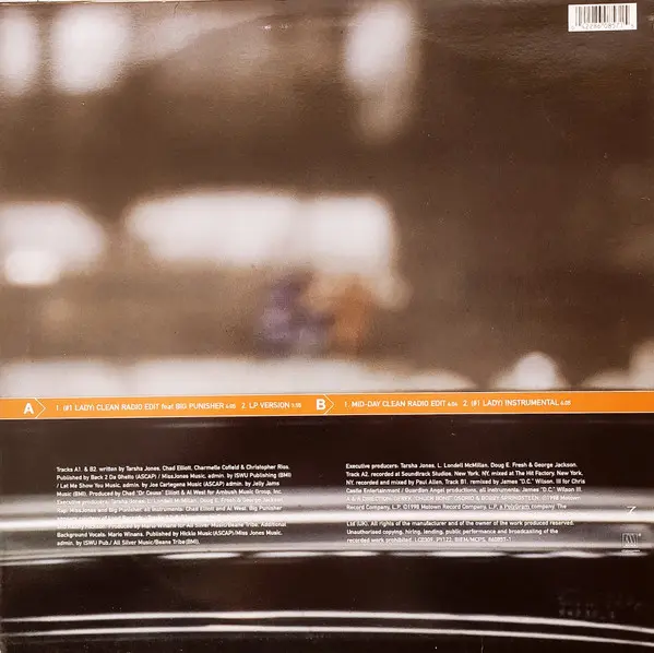 Miss Jones (2) - 2 Way Street <Remixes>, Funk / Soul, Contemporary R&B, 1998 - Motown, Europe, Vinyl 1x 12", 33 ⅓ RPM, Single