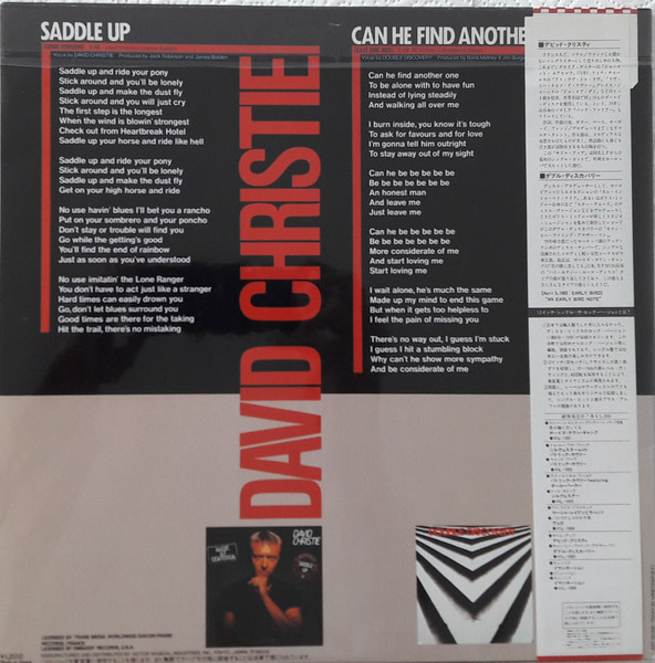 Saddle Up / Can He Find Another One?