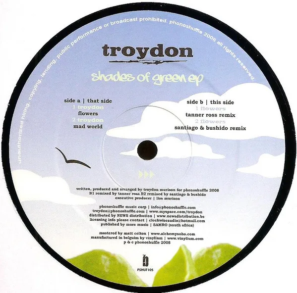 Album cover for Shades Of Green EP by Troydon