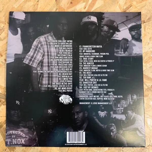Big.D & Easy Mo Bee - This Is My Life, Hip Hop, Boom Bap, 2019 - Tuff Kong Records, Italy, Vinyl 2x LP, Album, Limited Editio