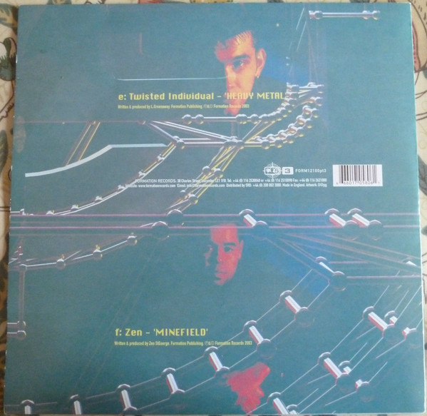 Twisted Individual / Zen - Formation 100 Part 3, Electronic, Drum n Bass, 2003 - Formation Records, UK, Vinyl 1x 12", 45 RPM