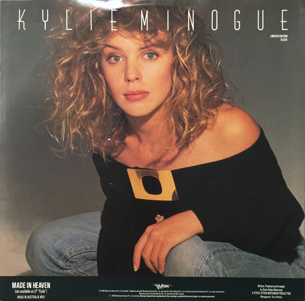 Kylie Minogue - I Still Love You (Je Ne Sais Pas Pourquoi) (Moi Non Plus Mix), Electronic, Synth-pop, 1988 - Mushroom, Austra
