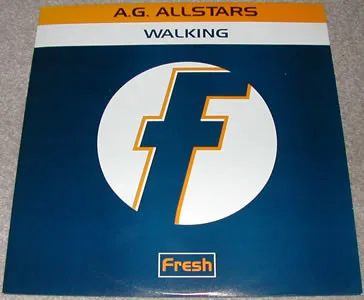 Album cover for Walking by A.G. Allstars