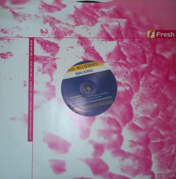 Album cover for Walking by A.G. Allstars