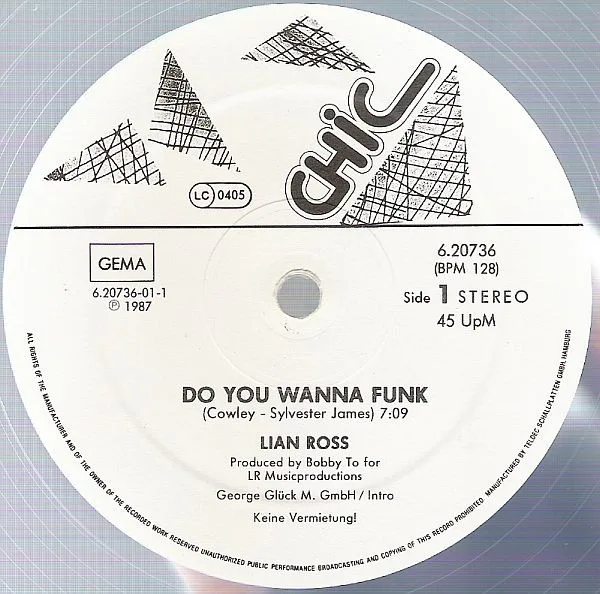 Album cover for Do You Wanna Funk by Lian Ross