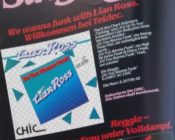 Album cover for Do You Wanna Funk by Lian Ross