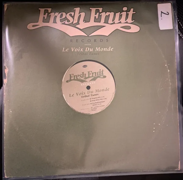 Album cover for Tribal Tunes by Le Voix Du Monde