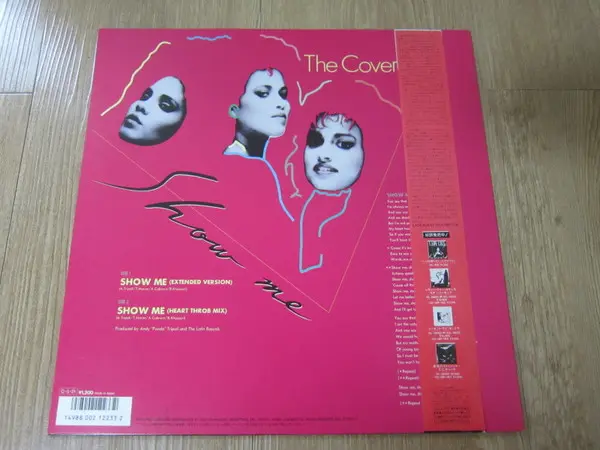 Cover Girls, The - Show Me, Electronic, Electro, Freestyle, Synth-pop, 1987 - Victor, Japan, Vinyl 1x 12", 45 RPM, Stereo
