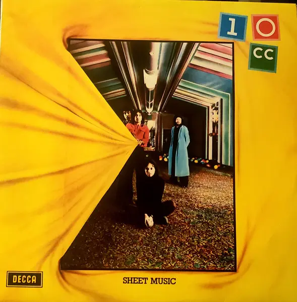 10cc - Sheet Music, Pop, Rock, Art Rock, Vocal, 1974 - Decca, Australia, Vinyl 1x LP, Album