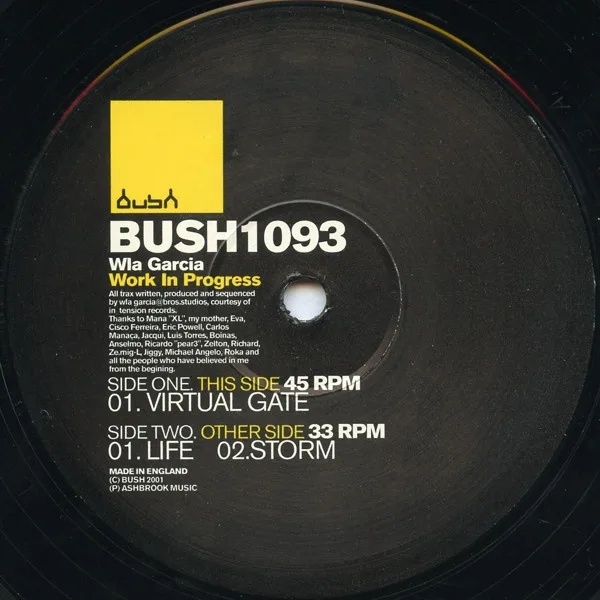 Album cover for Work In Progress by Wla Garcia