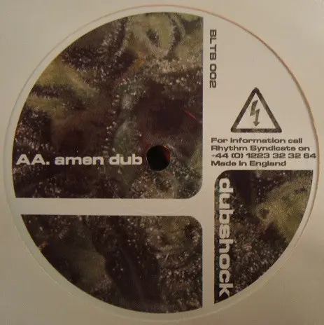 Dubshock - Vapour Bass / Amen Dub, Electronic, Drum n Bass, 2001 - Blunted Breaks, UK, Vinyl 1x 12"