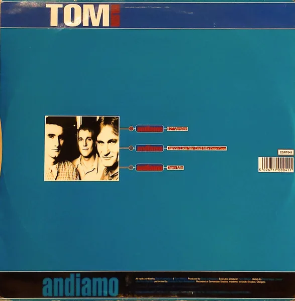 Album cover for Andiamo by Tom Wilson