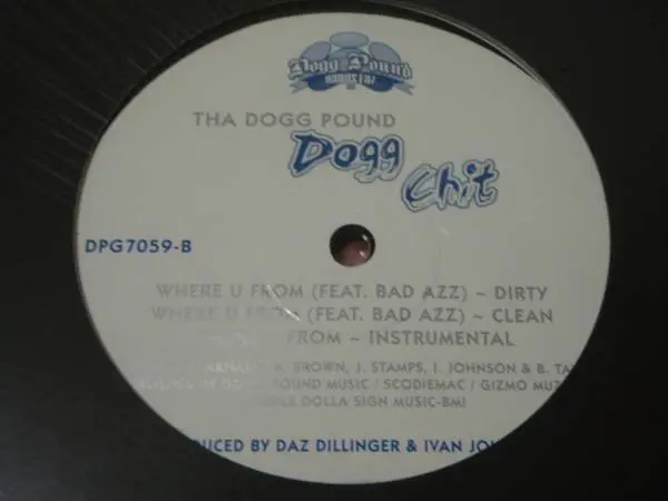 Tha Dogg Pound - Anybody Killa, Hip Hop, 2007 - DPG Recordz, US, Vinyl 1x 12", Single
