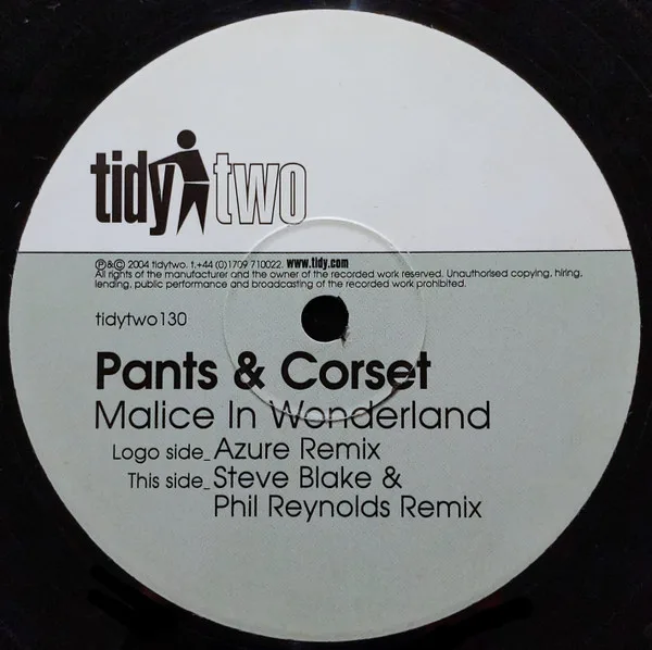 Album cover for Malice In Wonderland by Pants & Corset