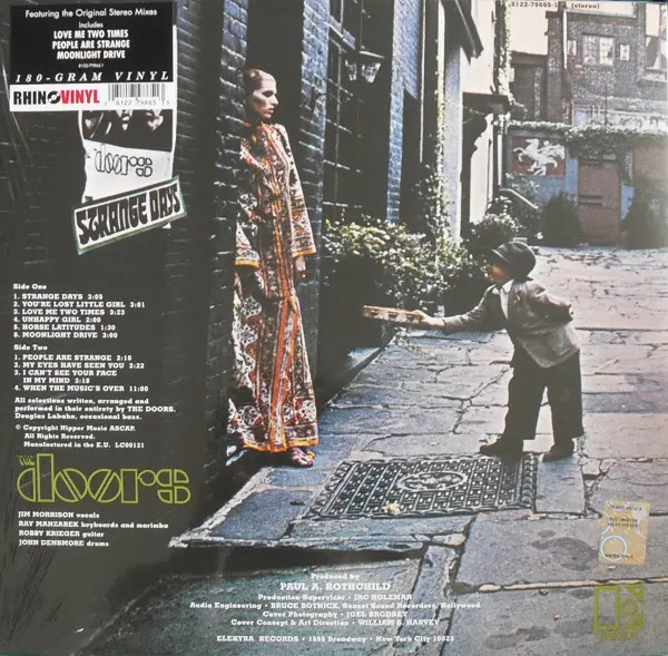 Album cover for Strange Days by Doors, The