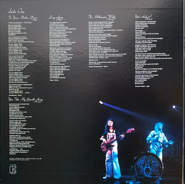 Queen = Queen - A Day At The Races = 華麗なるレース, Rock, Arena Rock, Hard Rock, Prog Rock, 1976 - Elektra, Japan, Vinyl 1x LP, Alb