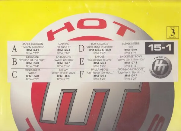 Hot Tracks 15-1