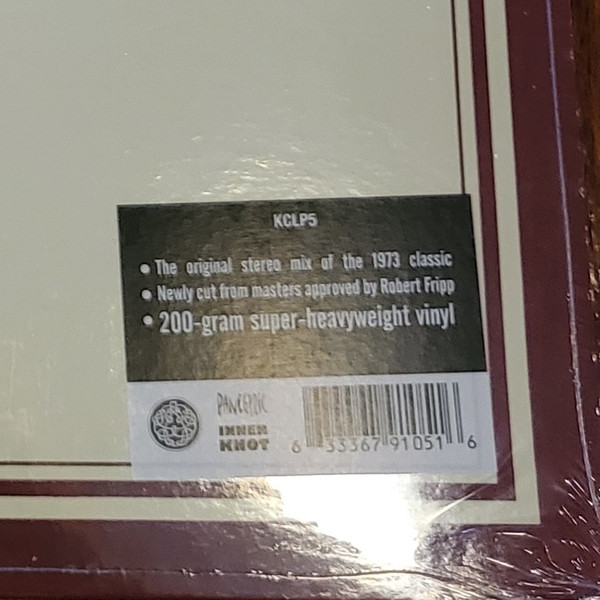 Larks' Tongues In Aspic