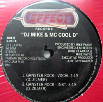 DJ Mike & MC Cool D - Do That Shit! , Hip Hop, Bass Music, Electro, Miami Bass, 1988 - Effect Records, US, Vinyl 1x 12", 33 ⅓