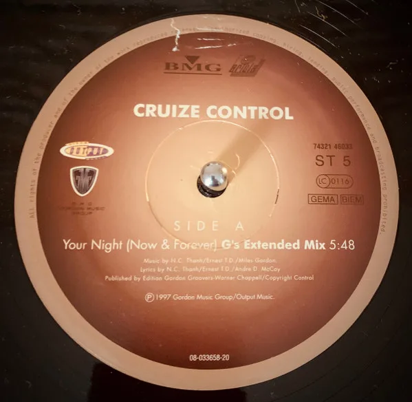 Album cover for Your Night (Now & Forever) by Cruize Control