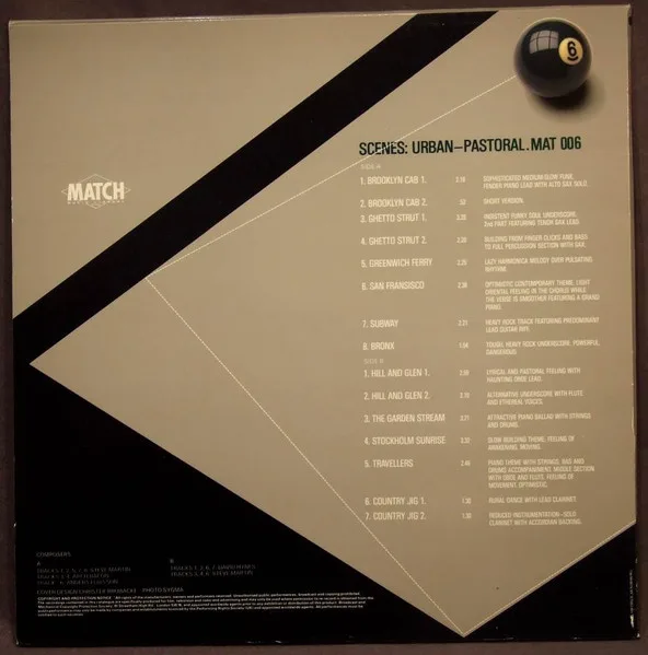 Album cover for Scenes: Urban-Pastoral by Steve Martin (16)