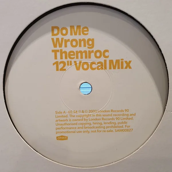 Album cover for Do Me Wrong by Melanie Blatt