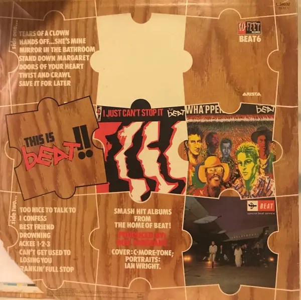 Beat (2), The - What Is Beat?, Rock, Mod, Ska, 1983 - Go-Feet Records, Australia, Vinyl 1x LP, Compilation