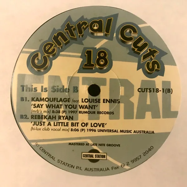 Album cover for Central Cuts 18 by Various