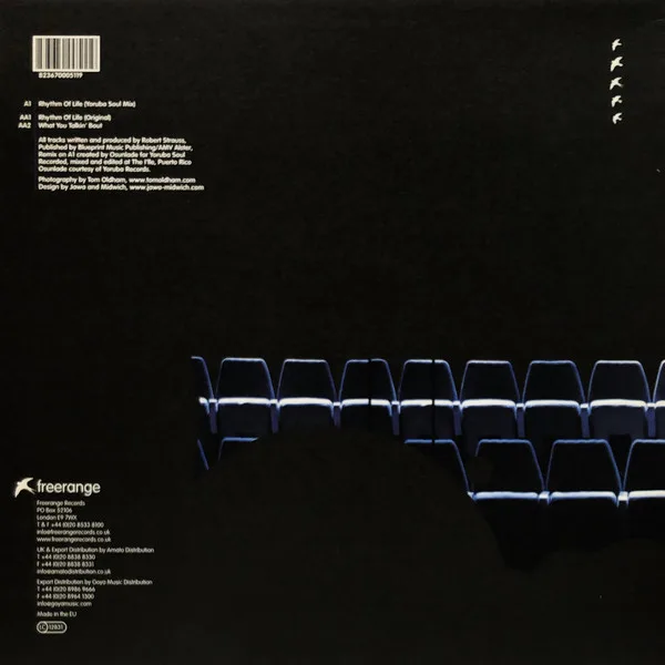 Album cover for Rhythm Of Life EP by Robert Strauss