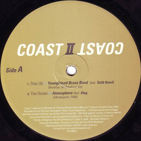 Various - Coast II Coast - 2001 - - Ozone Music - Vinyl 1x 12", Compilation