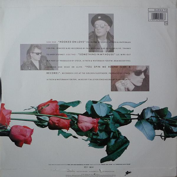 Dead Or Alive - Hooked On Love, Electronic, Pop, Synth-pop, 1987 - Epic, UK, Vinyl 1x 12", 45 RPM, Single