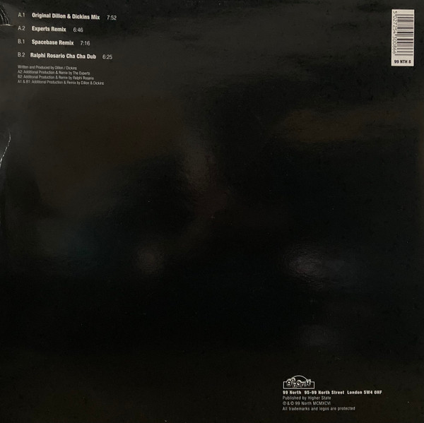 99 Allstars - Luv Is All U Need, Electronic, House, 1996 - 99 North, UK, Vinyl 1x 12", 33 ⅓ RPM