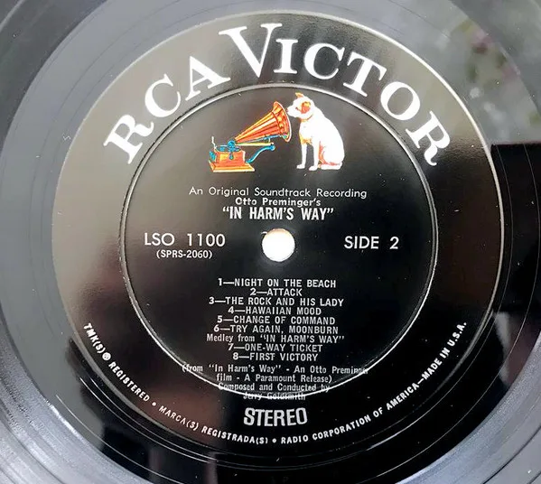 Album cover for In Harm's Way - Original Soundtrack by Jerry Goldsmith