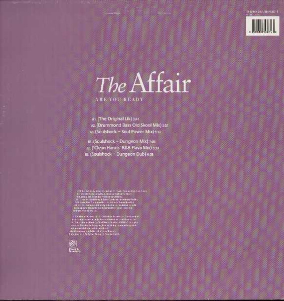 Affair (3), The - Are You Ready - 1994 - Deep House, Soul - 4th & Broadway, Island Records - Vinyl 1x 12", 33 ⅓ RPM