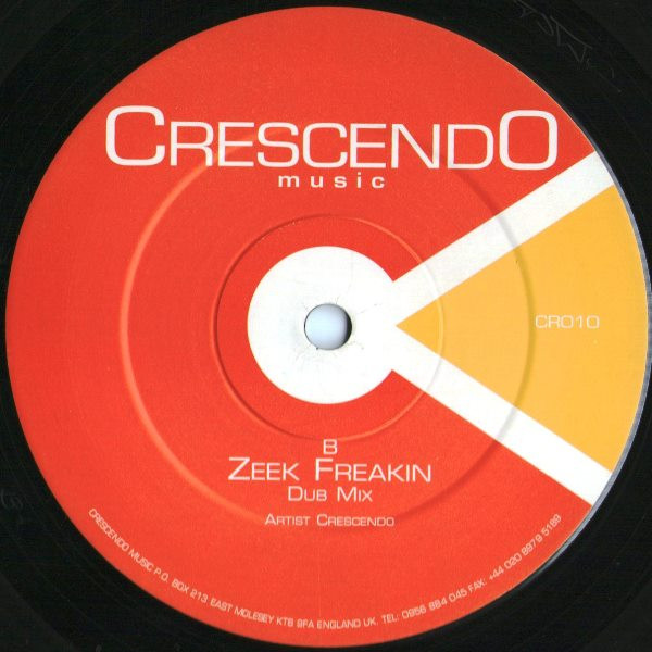 Album cover for Zeek Freakin by Crescendo