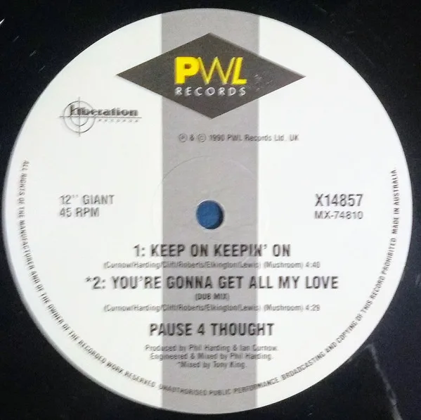 Album cover for You're Gonna Get All My Love by Pause 4 Thought