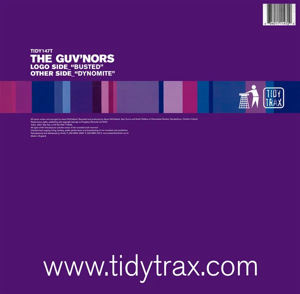 Album cover for Busted / Dynomite by Guvnors, The