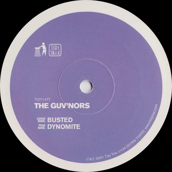 Album cover for Busted / Dynomite by Guvnors, The