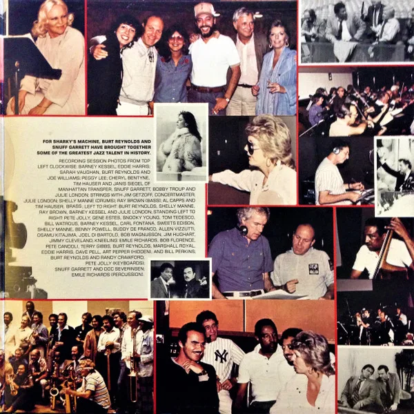 Album cover for The Soundtrack Music From Burt Reynold's Sharky's Machine by Various