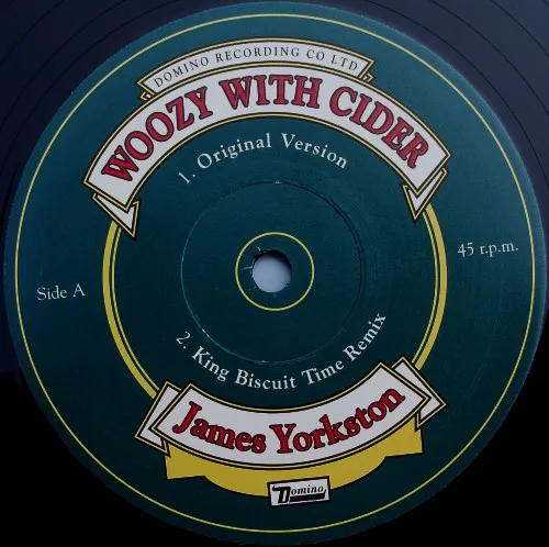Album cover for Woozy With Cider by James Yorkston