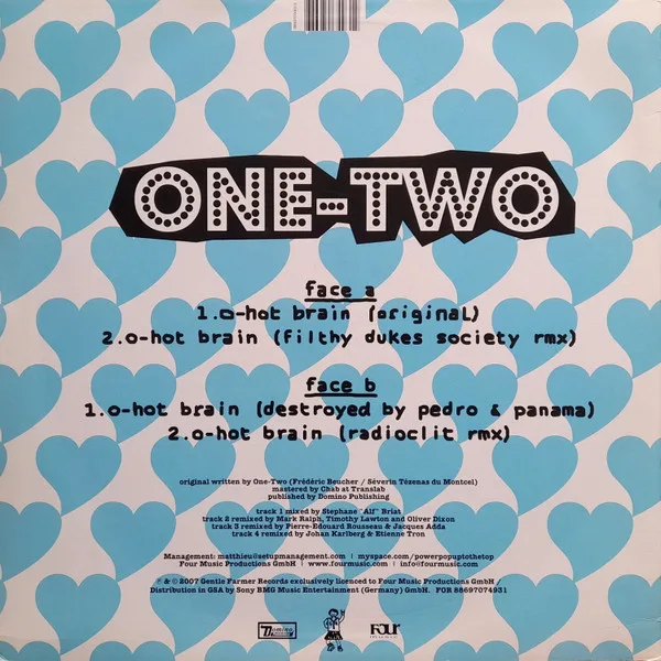 Album cover for O-Hot Brain by One-Two